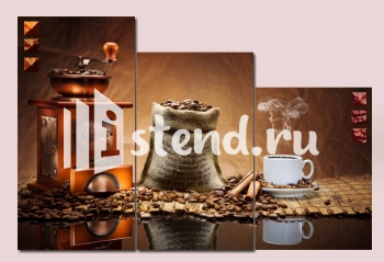 Модульная картина "Город ночью" - фото | Картины в Комсомольске-на-Амуре